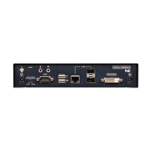 에이텐샵,2K DVI-D 듀얼 링크 KVM over IP 연장기 (듀얼 SFP & PoE) KE6922T