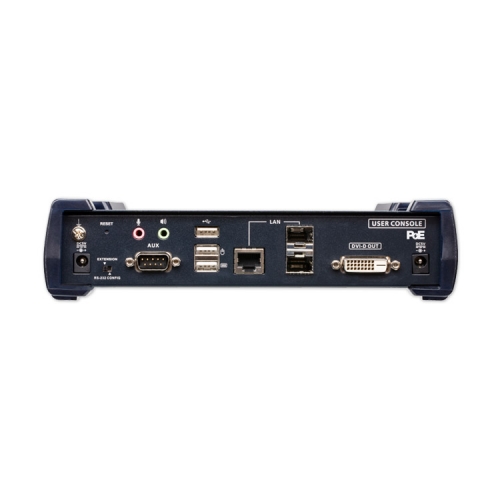 에이텐샵,2K DVI-D 듀얼 링크 KVM over IP 연장기 (듀얼 SFP & PoE) KE6922R