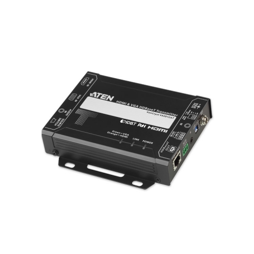에이텐샵,HDMI & VGA HDBaseT 송신기 with POH(4K@100m)(HDBaseT Class A)(PoH PD) VE2812AT