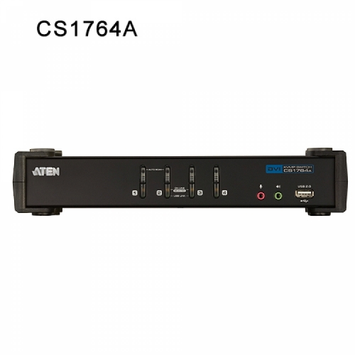 에이텐샵,4포트 USB 2.0 DVI KVMP 스위치 CS1764A