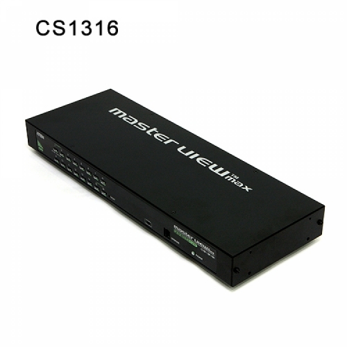 에이텐샵,16-포트 PS/2-USB VGA KVM 스위치 CS1316