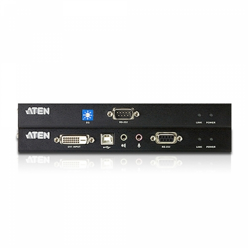 에이텐샵,USB DVI Cat 5 KVM 연장기 (1024x768@60m) CE600